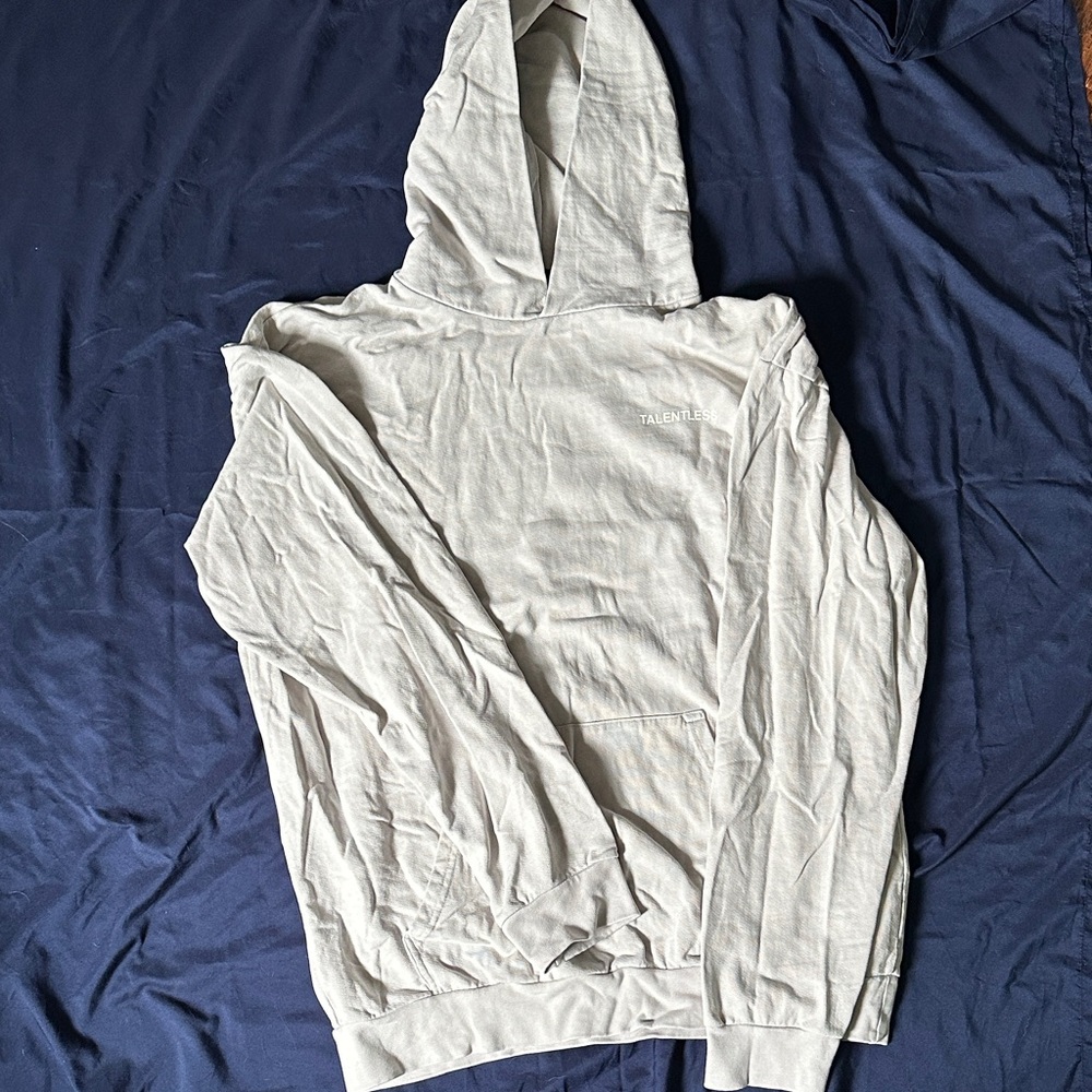 Talentless Light Grey Hoodie